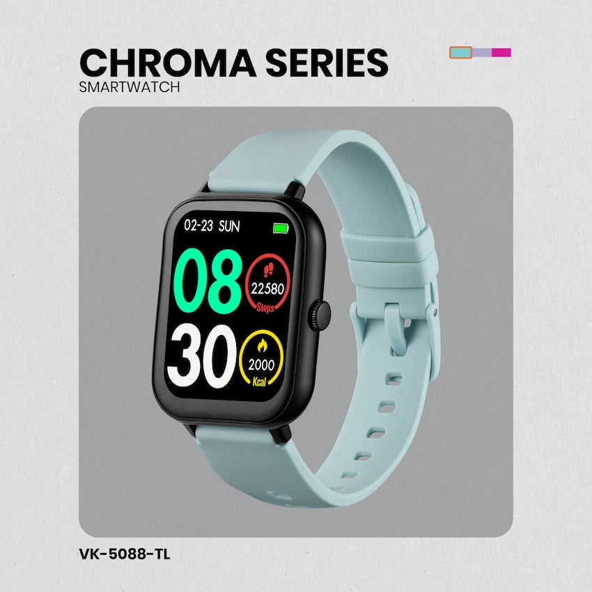 Volkano Chroma Series Smartwatch with Teal Strap - image 16
