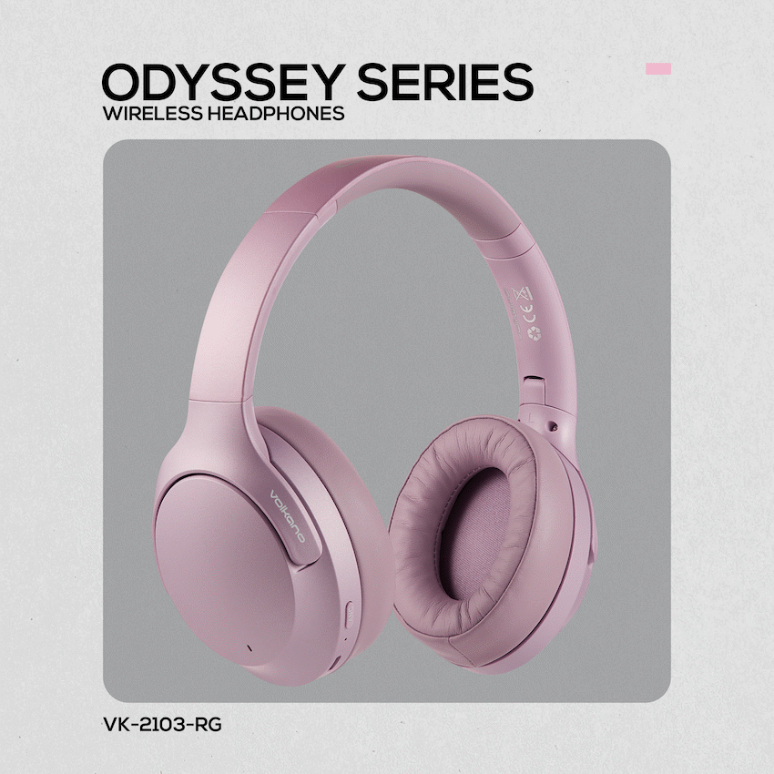 Volkano Odyssey ANC Bluetooth Wireless Headphone - Rose Gold - image 16