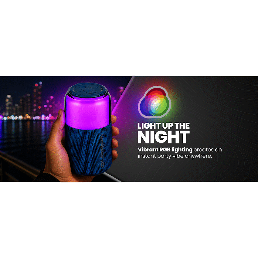 Volkano Neptune Bluetooth Wireless Speaker - Blue - image 16