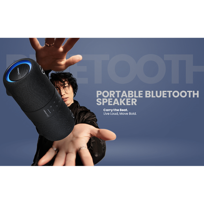 VolkanoX Python Series Bluetooth Speaker - Black - image 16