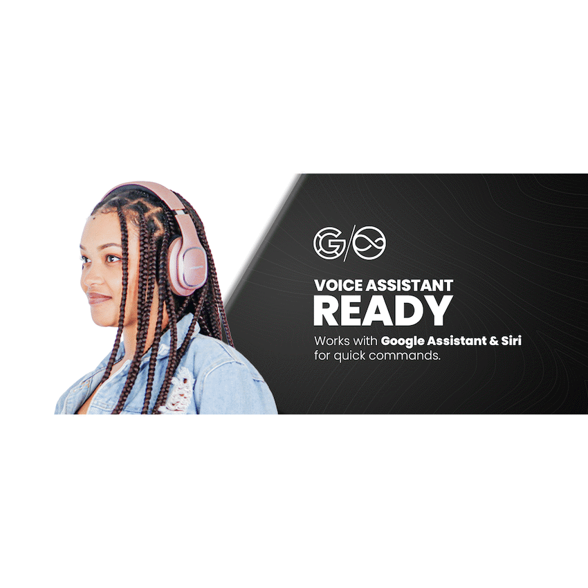 Volkano Phonic Series Bluetooth Full-Size Headphones - Rose Gold - image 16