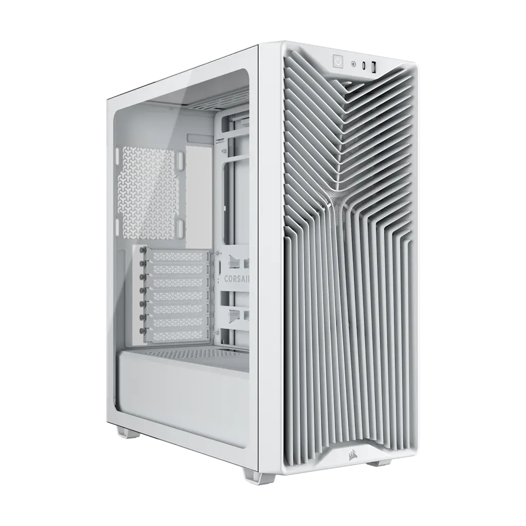 3200D RS Mid-Tower PC Case; 3x RS120 fans incl - White. - image 3
