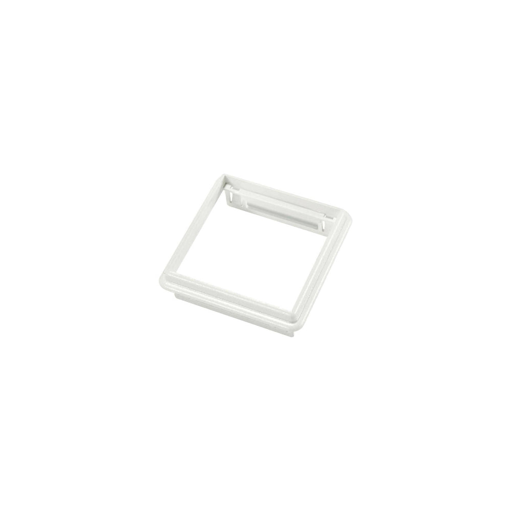 MOLEX 17-0232-02 EUROMOD SNAP-IN ADAPTER COLLAR - 50×50 WHITE