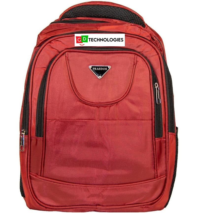 PRASDOS 15.6" RED BACKPACK