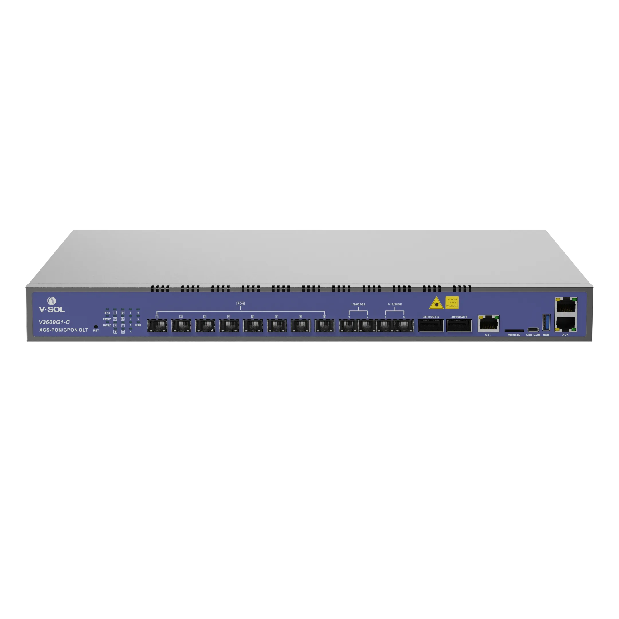 VSOL 8-Port XGS-PON Combo OLT | VSOL-V3600-XG8-C