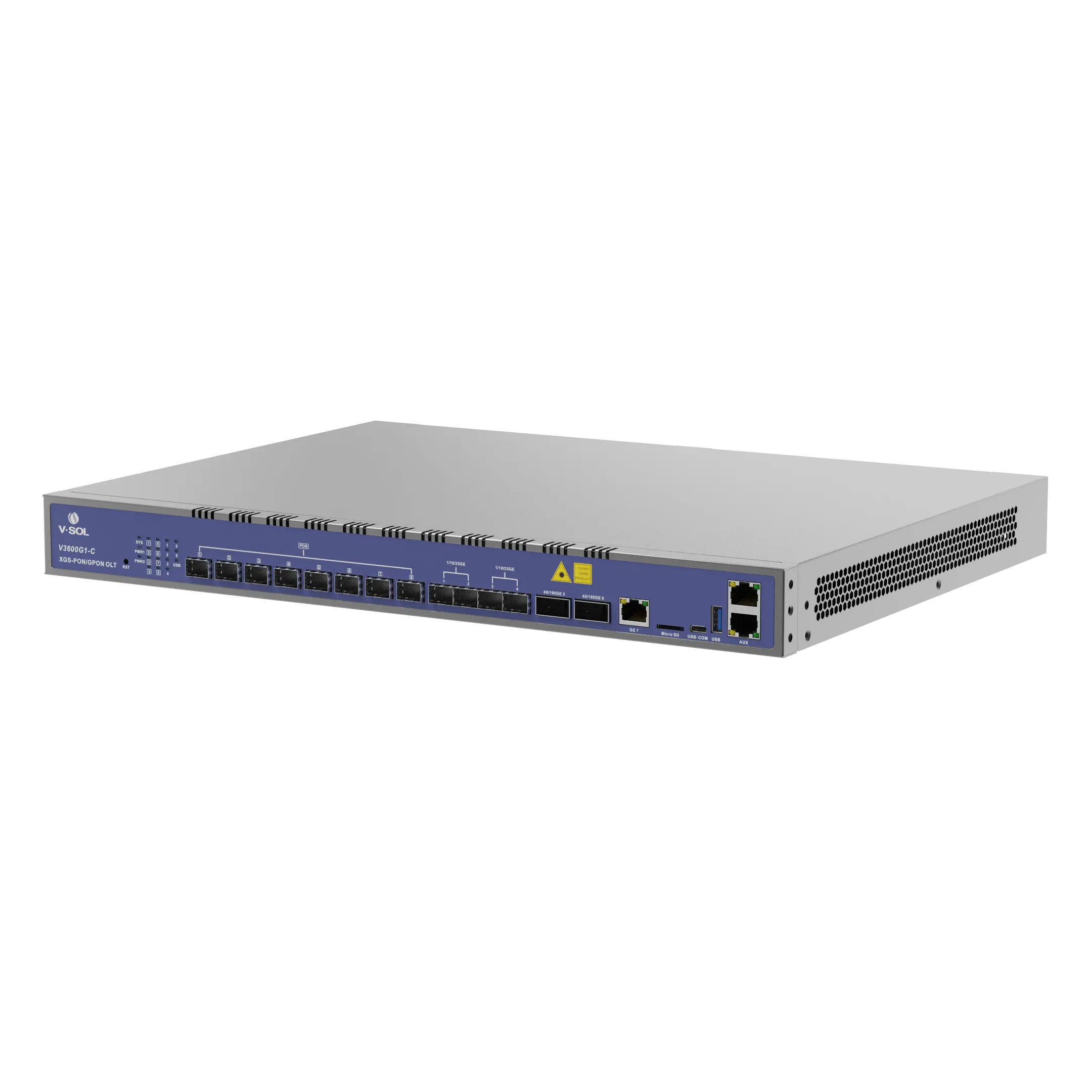 VSOL 8-Port XGS-PON Combo OLT | VSOL-V3600-XG8-C - image 2