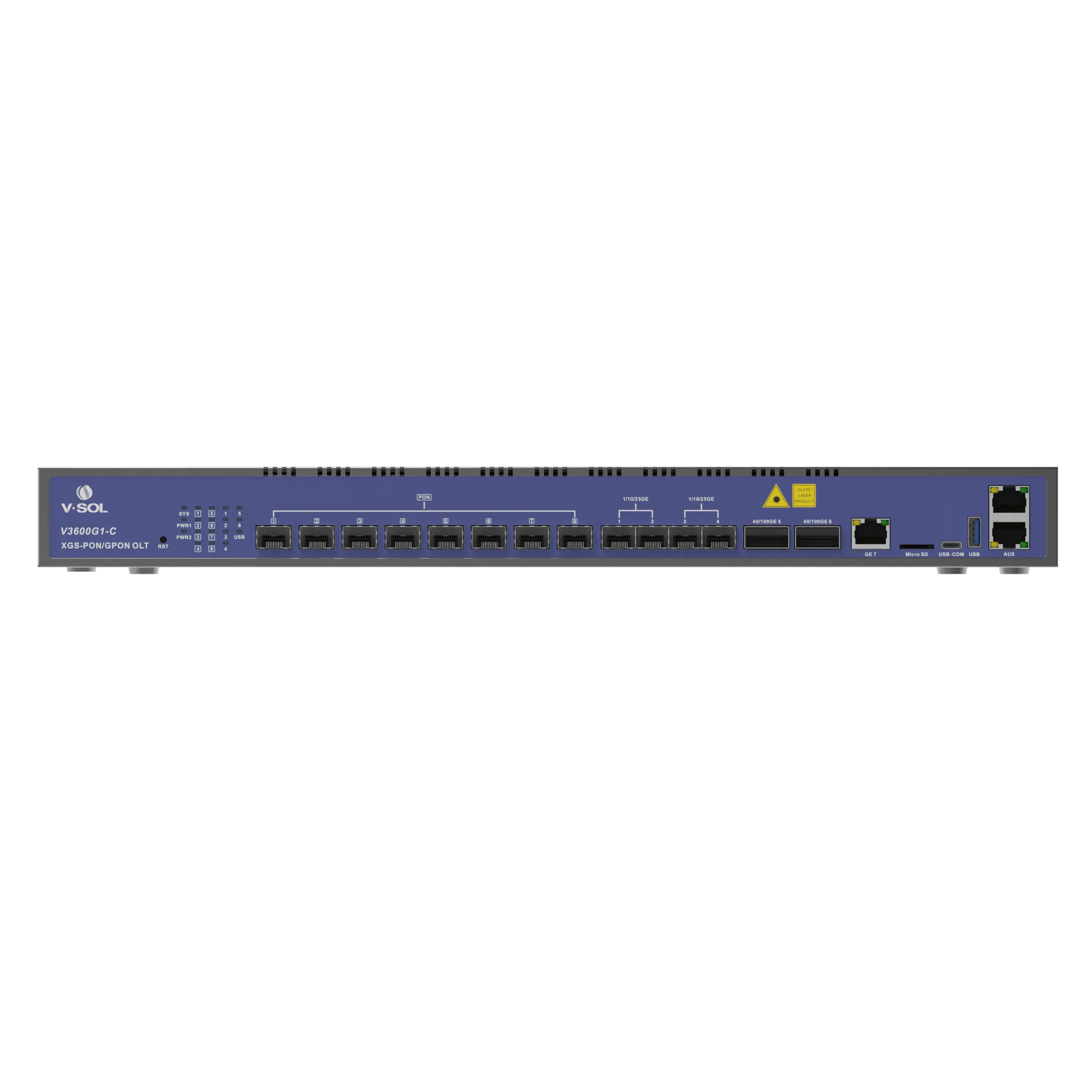 VSOL 8-Port XGS-PON Combo OLT | VSOL-V3600-XG8-C - image 3