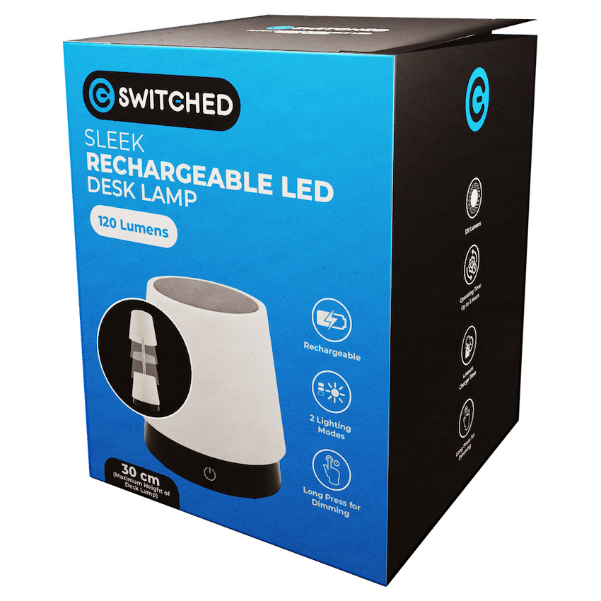 Switched Sleek Series Rechargeable LED Desk Lamp - image 17