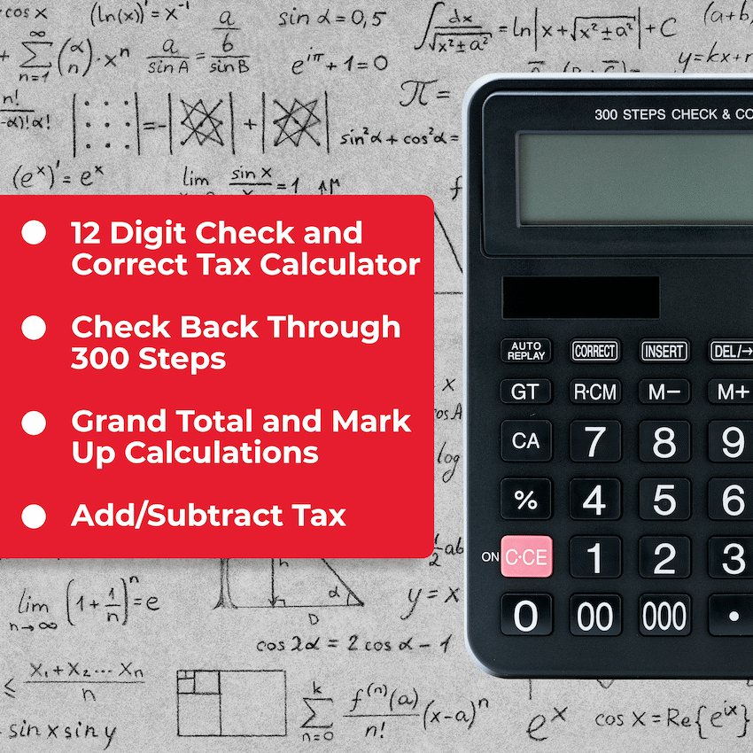 Sharp EL-CC12D Desk Calculator - CheckCorrect Tax - image 17