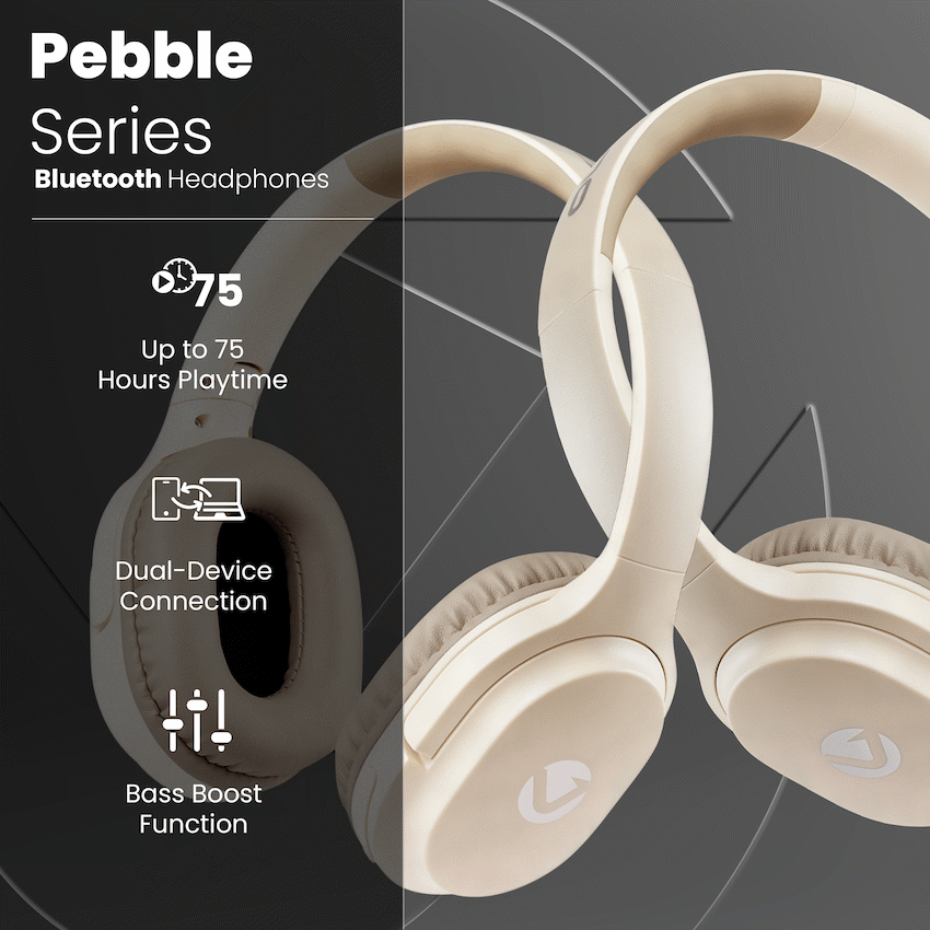 Volkano Pebble Series Bluetooth Headphones - Khaki - image 17