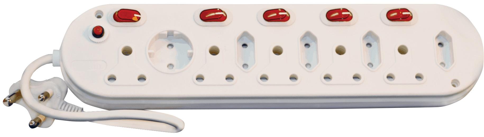 10 WAY MULTI-PLUG WITH SWITCH