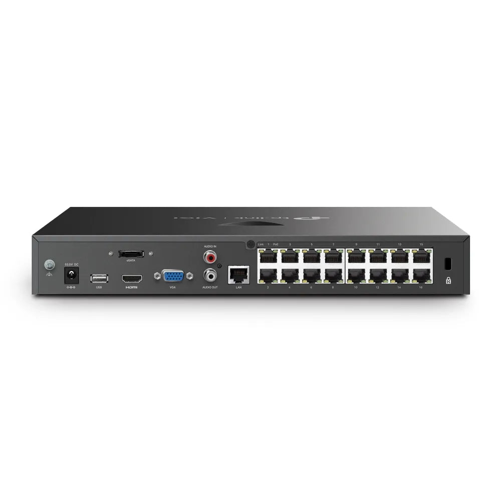 TP-Link VIGI 16-Channel PoE+ NVR with 4K HDMI | NVR2016H-16MP - image 3