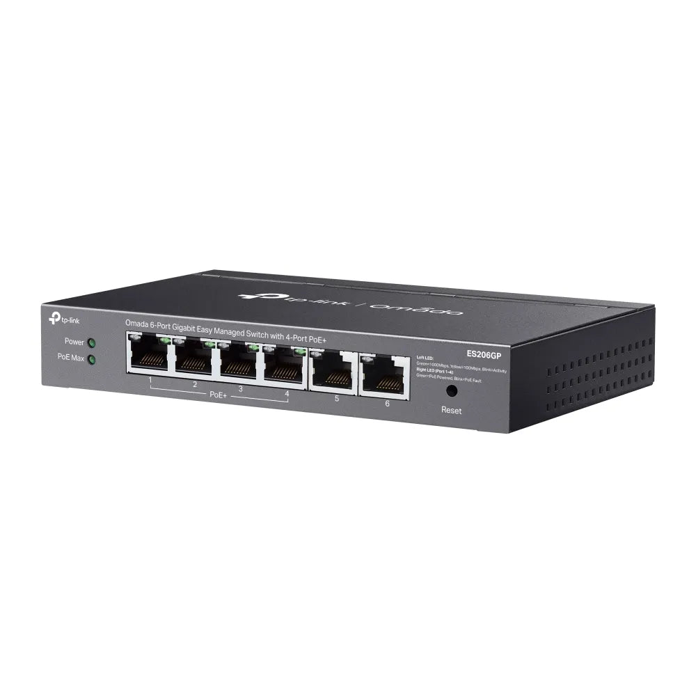 TP-Link Omada 6-Port Gigabit Easy Managed Switch with 4-Port PoE+ - image 4