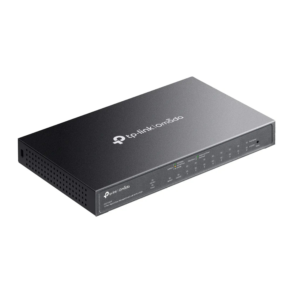 TP-Link Omada 10-Port Gigabit Easy Managed Switch with 8-Port PoE+ - image 3
