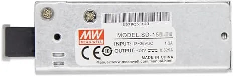 Mean Well - 15W Single Output DC - DC Converter - 24VDC | SD-15C-24 - image 3