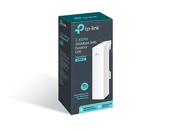 TP-Link 2.4 GHz 300 Mbps 9 dBi Outdoor CPE | CPE210 - image 4