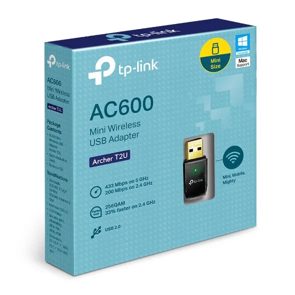 TP-Link AC600 Mini Dual Band Wi-Fi USB Adapter | T2U - image 4