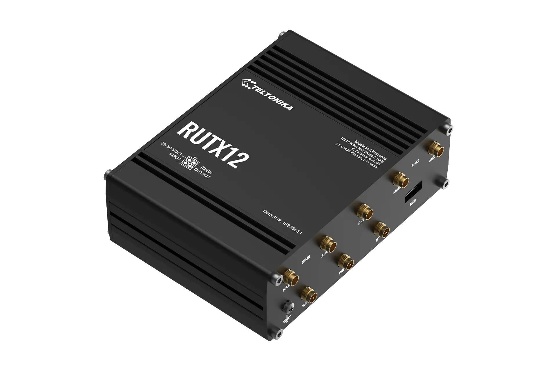 Teltonika Dual SIM Cat 6 Industrial Router | RUTX12 - image 3
