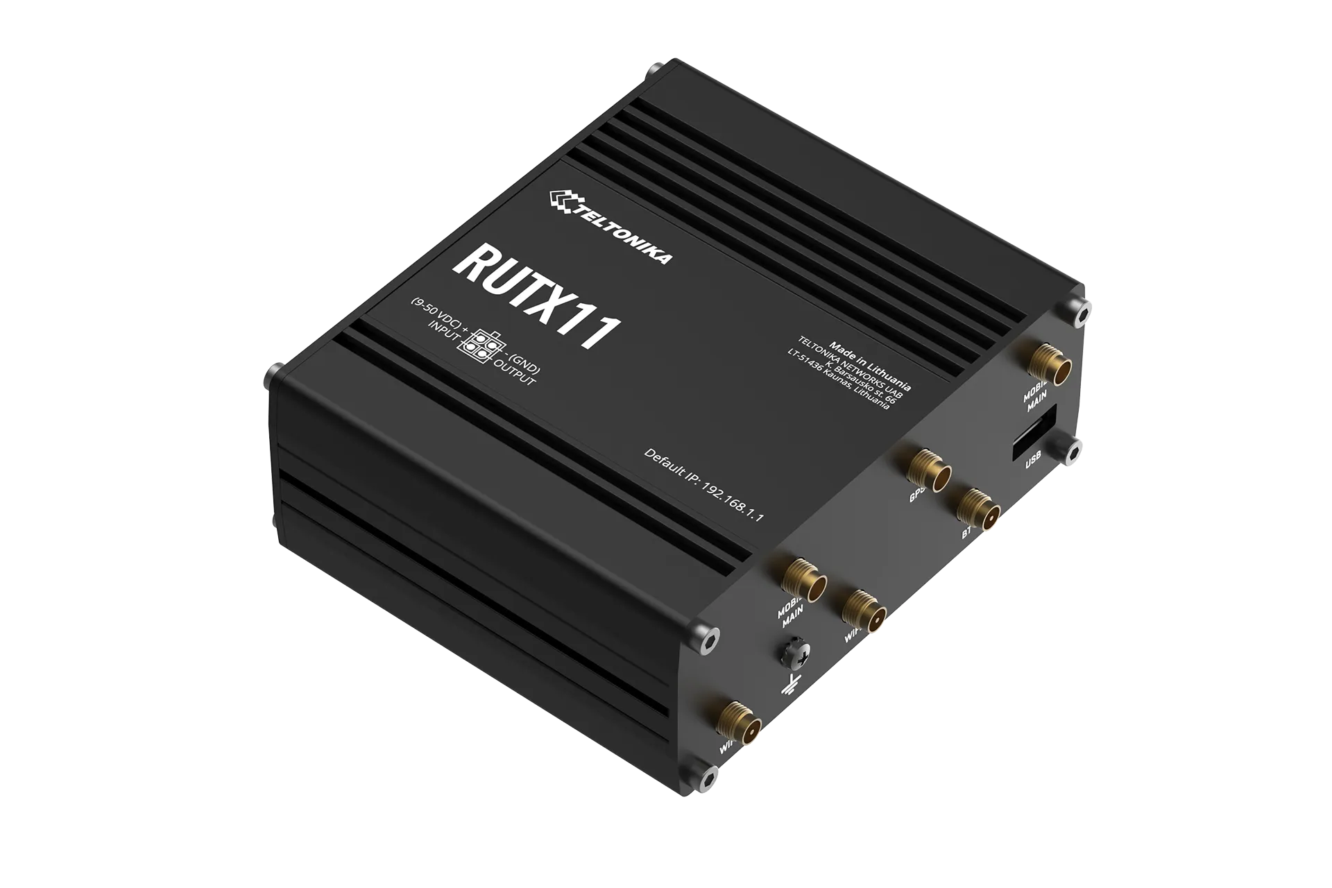 Teltonika Industrial LTE Cat6 WiFI IoT Router | RUTX11 - image 3