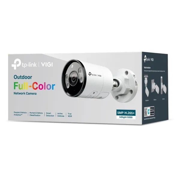 TP-Link VIGI 5MP Outdoor Full-Color Bullet Network Camera | TP-VIGI-S355-6 - image 4