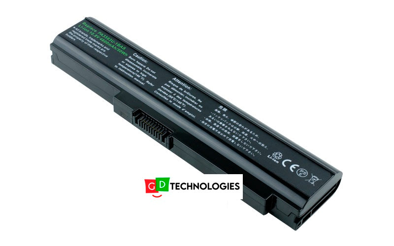 TOSHIBA PORTEGE M600 10.8V 5200MAH/56WH REPLACEMENT BATTERY