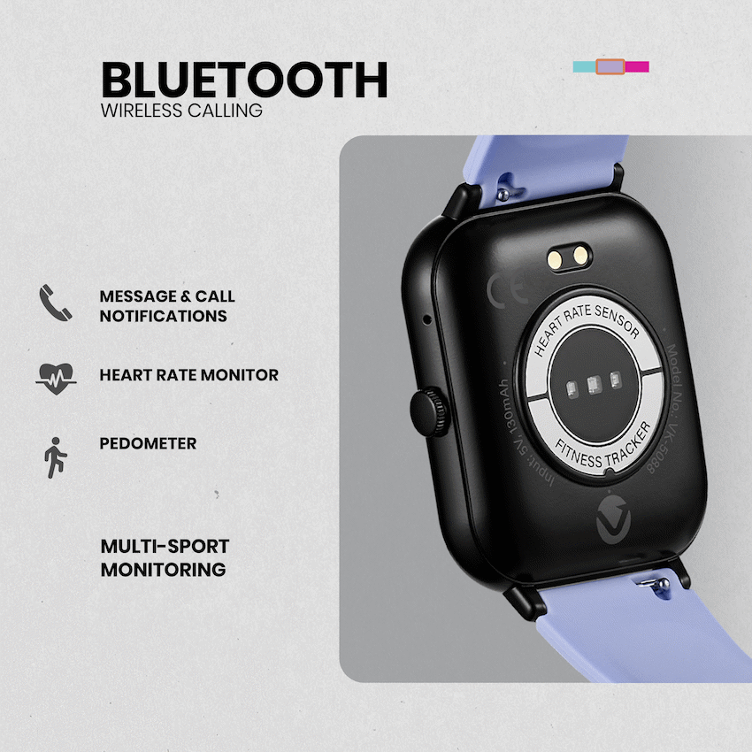 Volkano Chroma Series Smartwatch with Ultramarine Strap - image 18