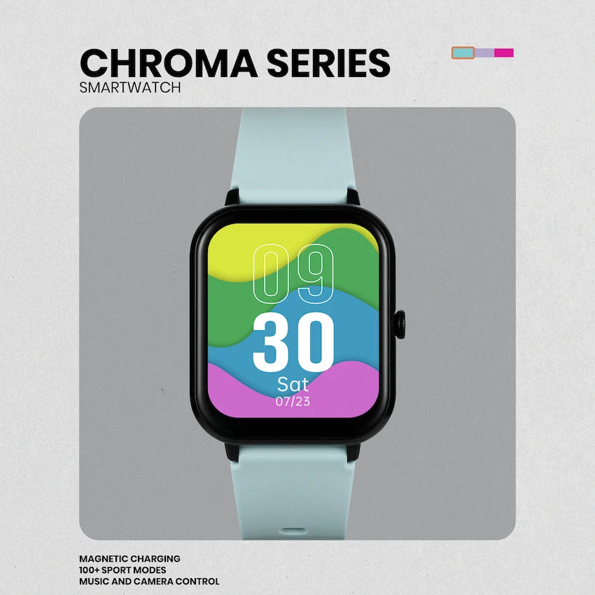 Volkano Chroma Series Smartwatch with Teal Strap - image 18