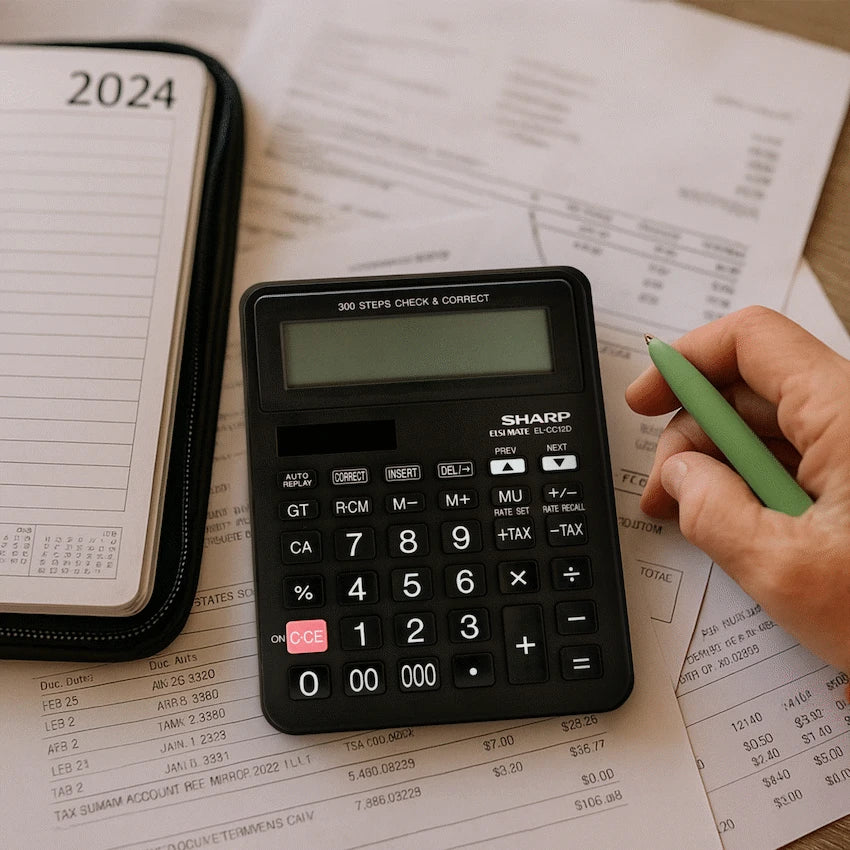 Sharp EL-CC12D Desk Calculator - CheckCorrect Tax - image 18