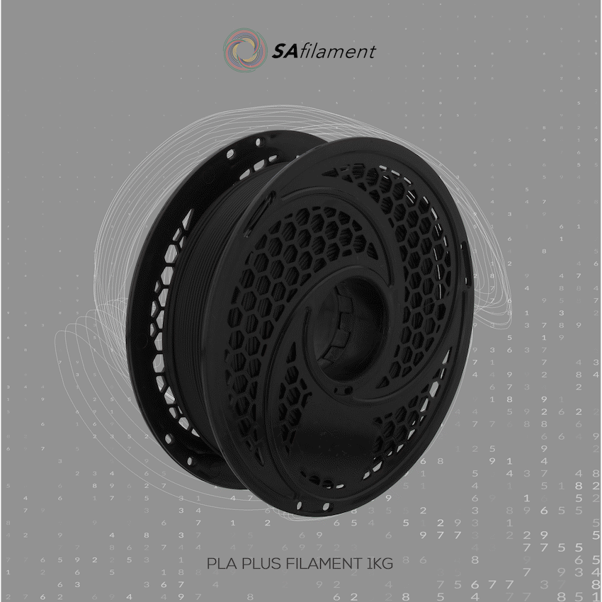 SA Filament Silk PLA Plus Gloss Filament 1kg - Black - image 18