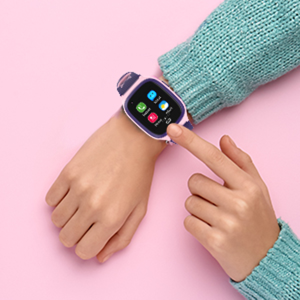 Volkano Find Me 4G Series GPS Tracking Watch with Camera - Pink