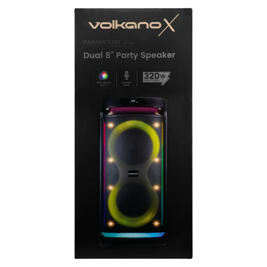 VolkanoX Paramount Series 8" Bluetooth Party Speaker - 80w - image 18