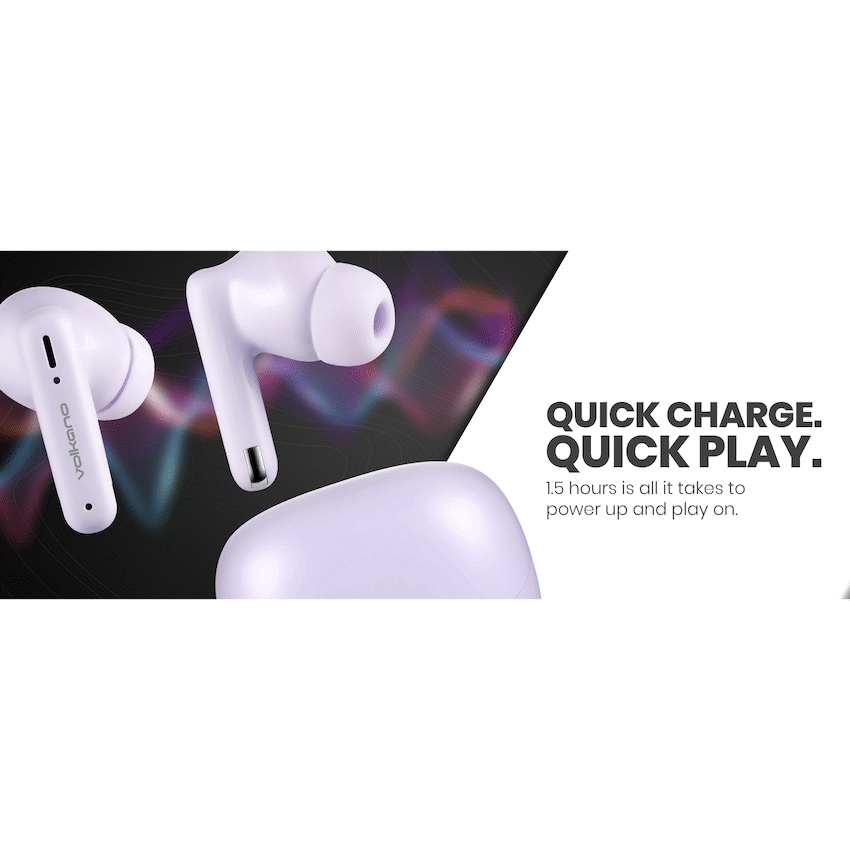 Volkano Jupiter Series TWS Earphones - Pastel Purple - image 18