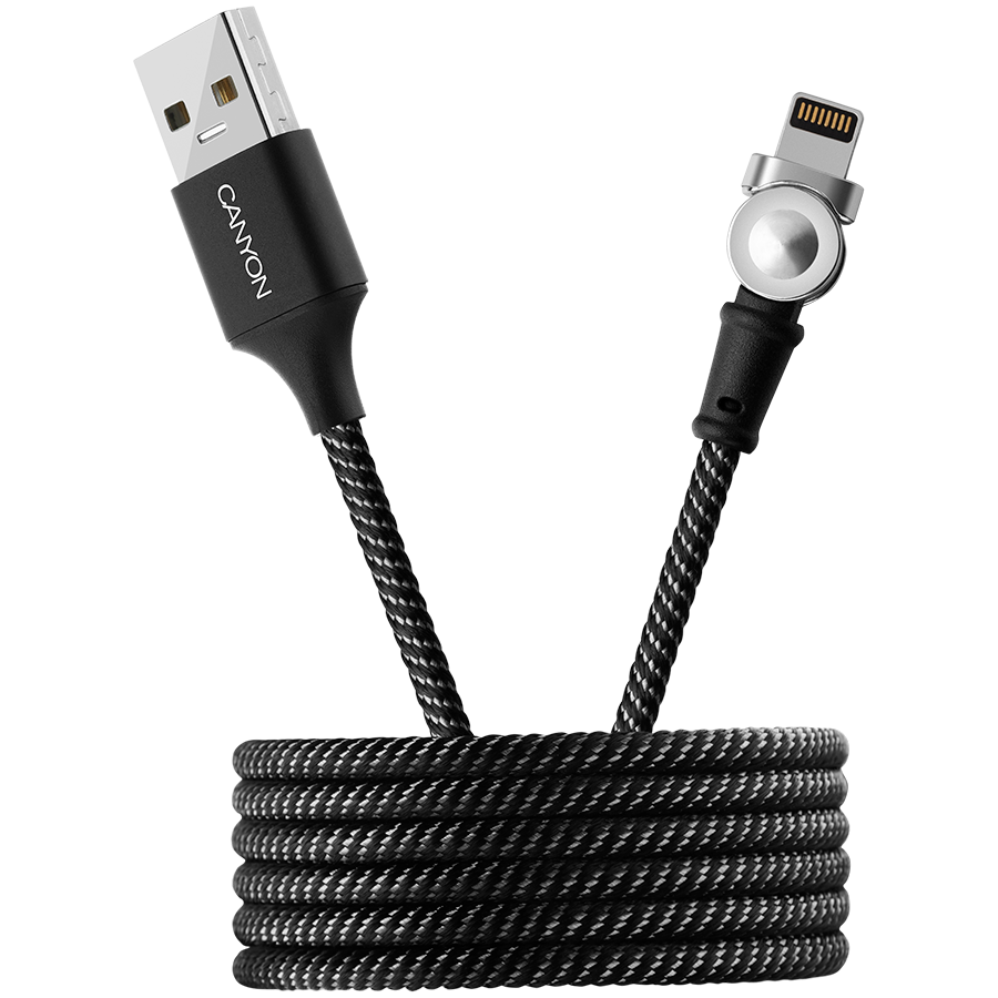 CANYON cable CFI-8 A-L Magnetic 10W 1m Black