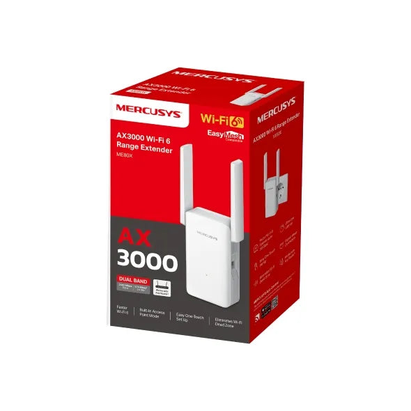 Mercusys AX3000 Wi-Fi 6 Range Extender | ME80X - image 3