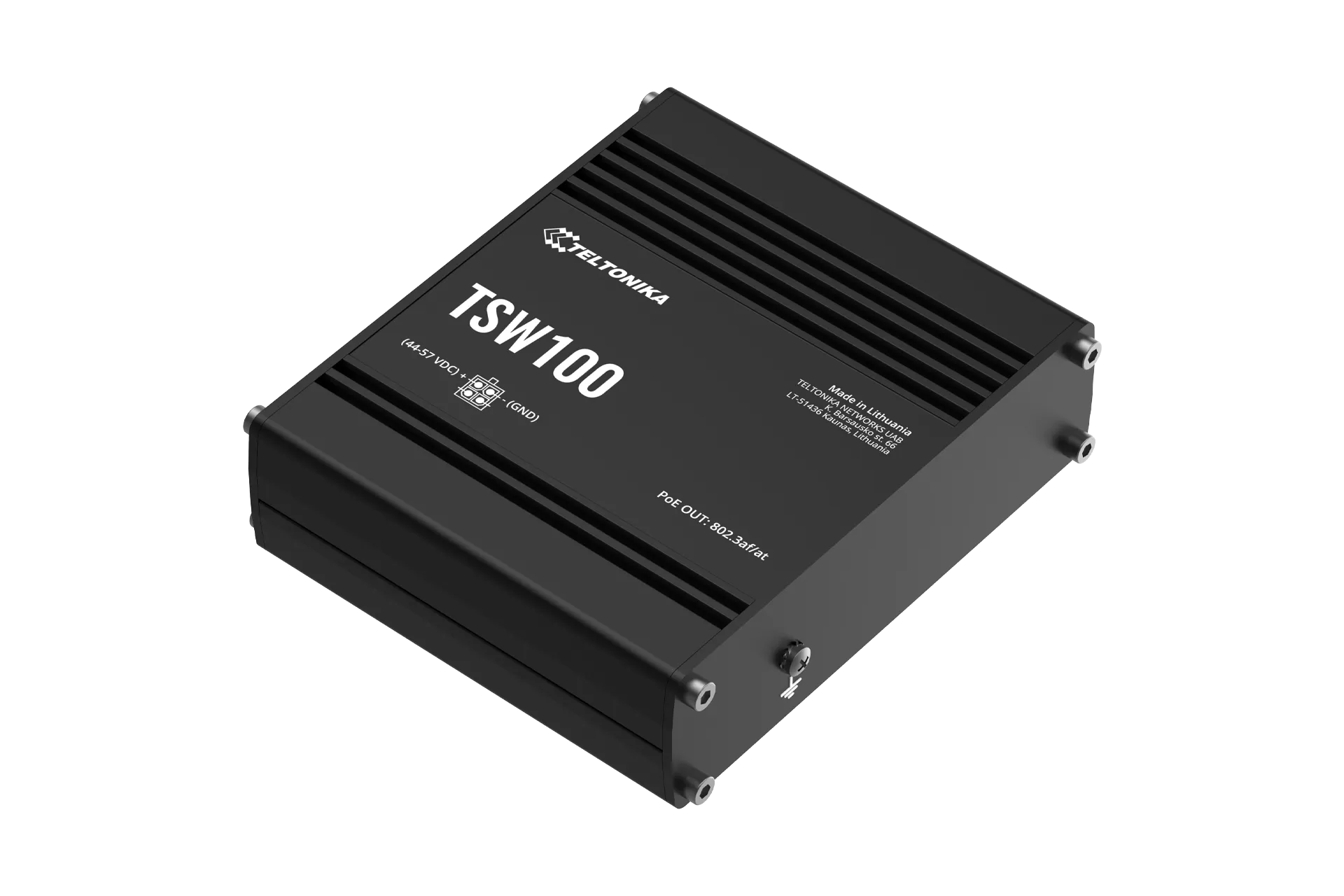 Teltonika Industrial Unmanaged 5 Port PoE+ Ethernet Switch | TSW100 - image 3