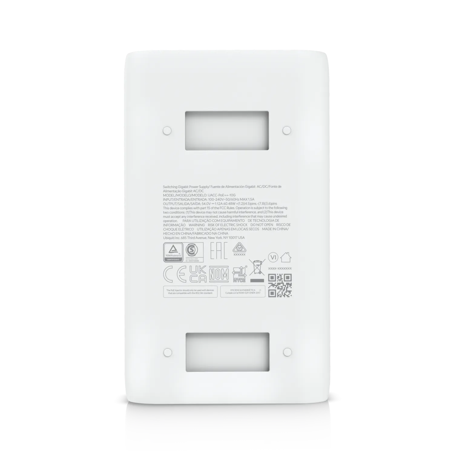 Ubiquiti 10GbE 54V 60W PoE++ Adapter | UACC-PoE++-10G - image 4