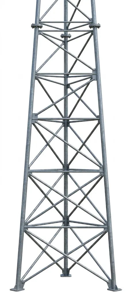 Acconet Lattice Mast AF1200-480 Conical Base 2 x 3m sections