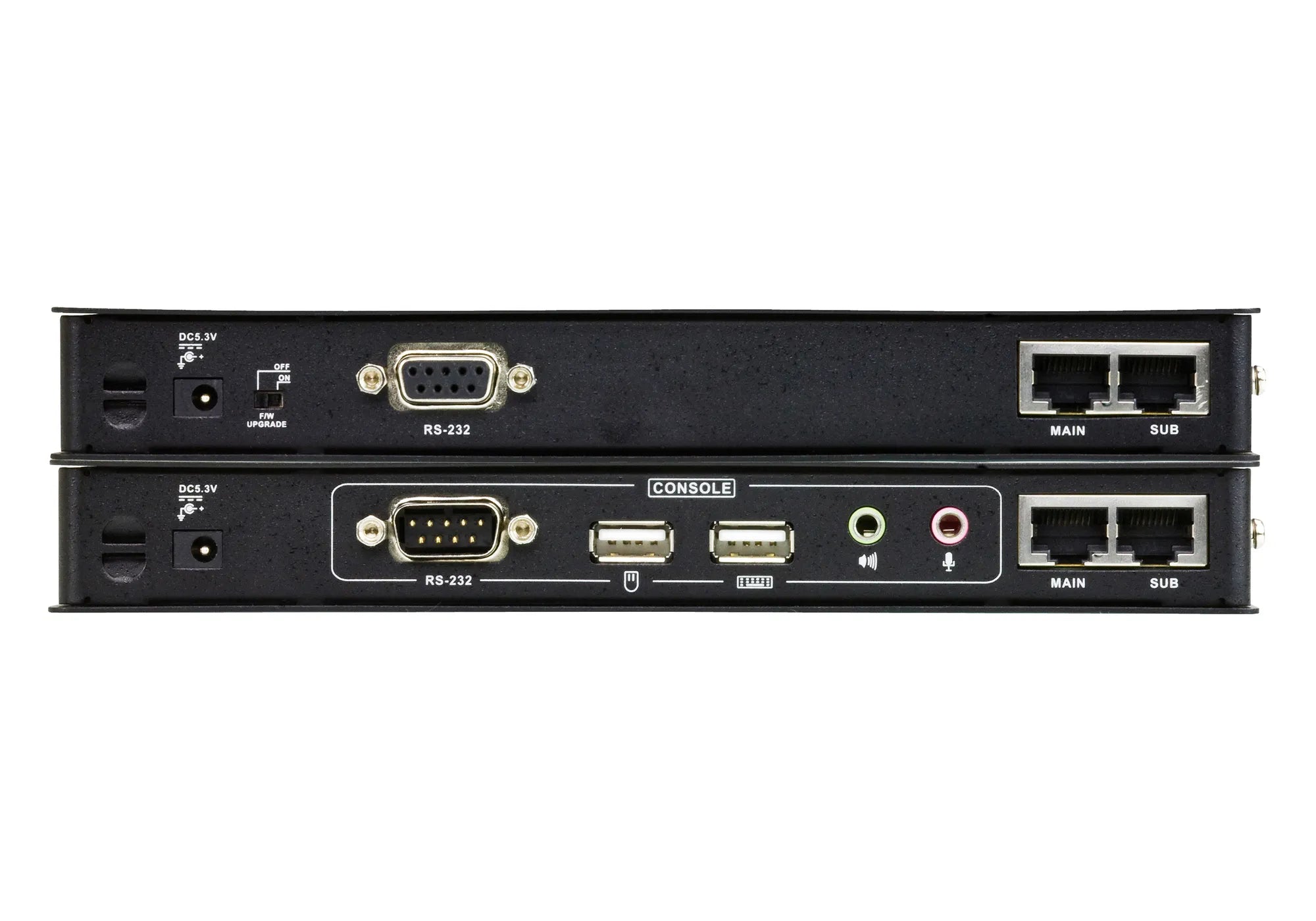 ATEN USB DVI Dual View KVM Extender / Cat 5 KVM Extender/W/(US/EU/UK/OUT) ADP - image 3