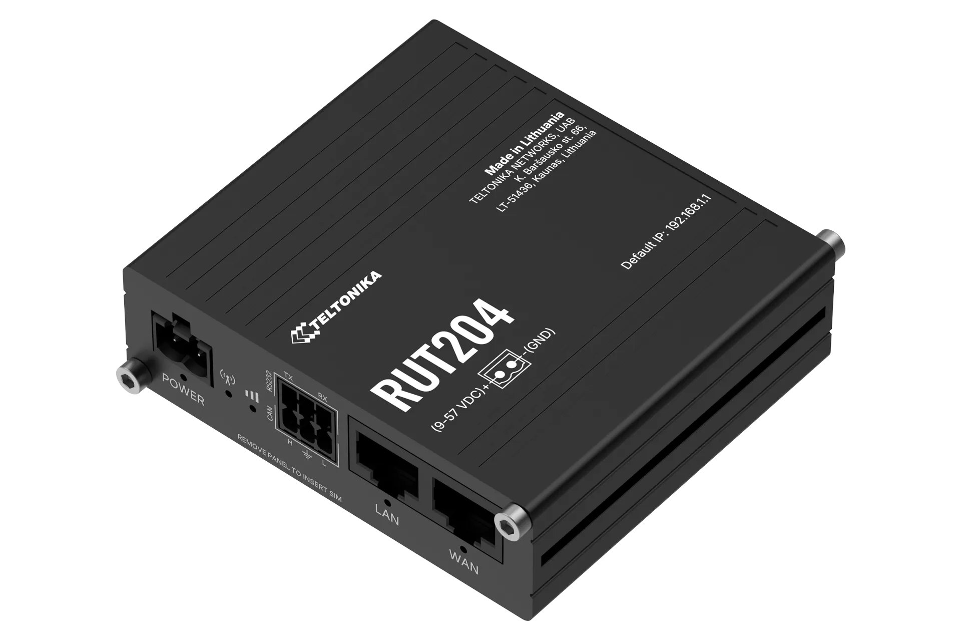 Teltonika 4G/LTE WiFi 4 Industrial CAN Bus Cellular Router | RUT204 - image 2