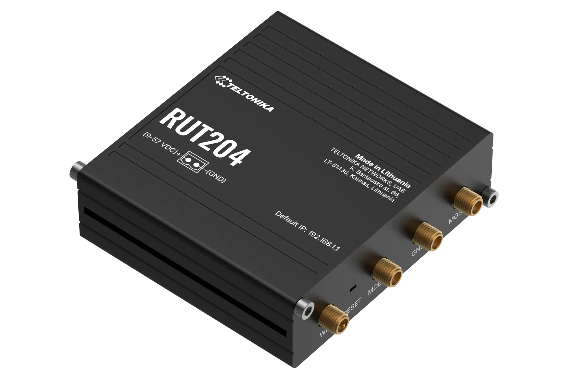 Teltonika 4G/LTE WiFi 4 Industrial CAN Bus Cellular Router | RUT204 - image 3