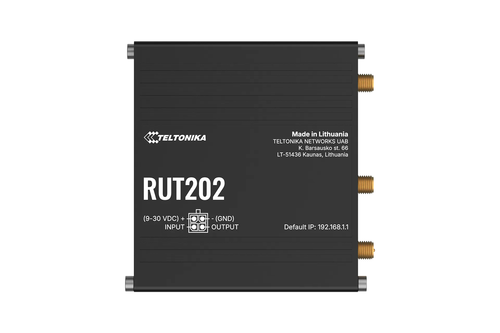 Teltonika 4G/LTE WiFi 4 Industrial Cellular Router | RUT202