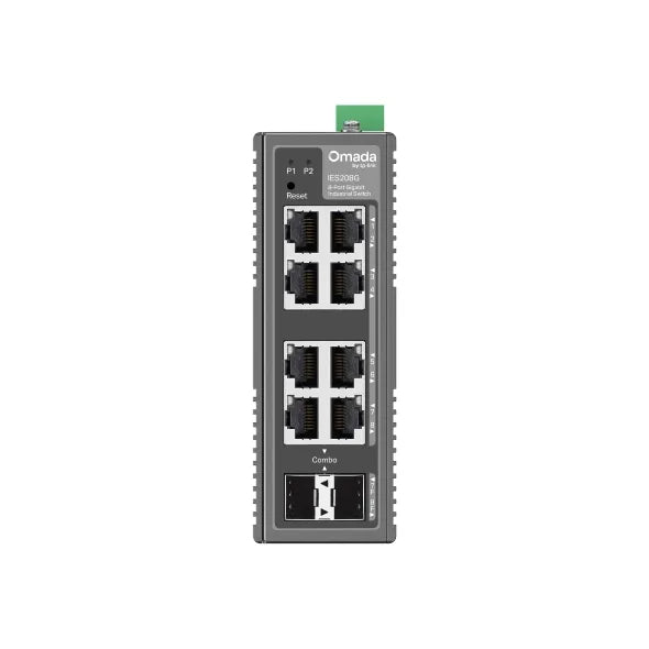 TP-Link Omada 8-Port Gigabit Industrial Easy Managed Switch with 6 Gigabit Ports and 2 SFP Ports - image 2