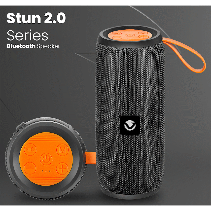 Volkano Stun 2.0 Series Bluetooth Speaker - Black - image 19