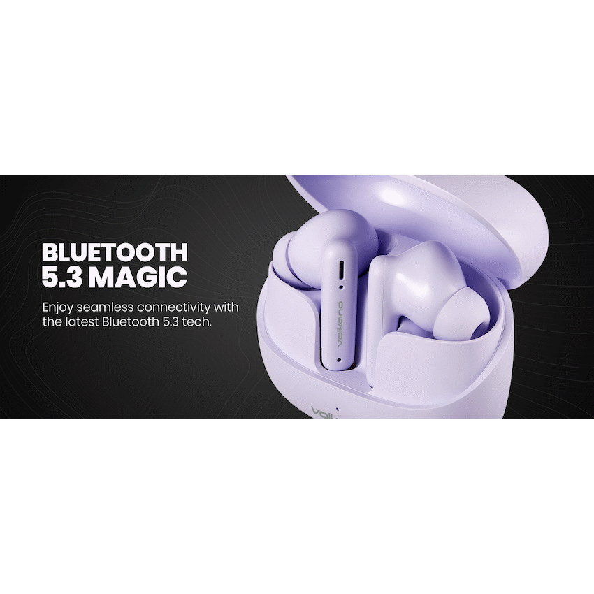 Volkano Jupiter Series TWS Earphones - Pastel Purple - image 19