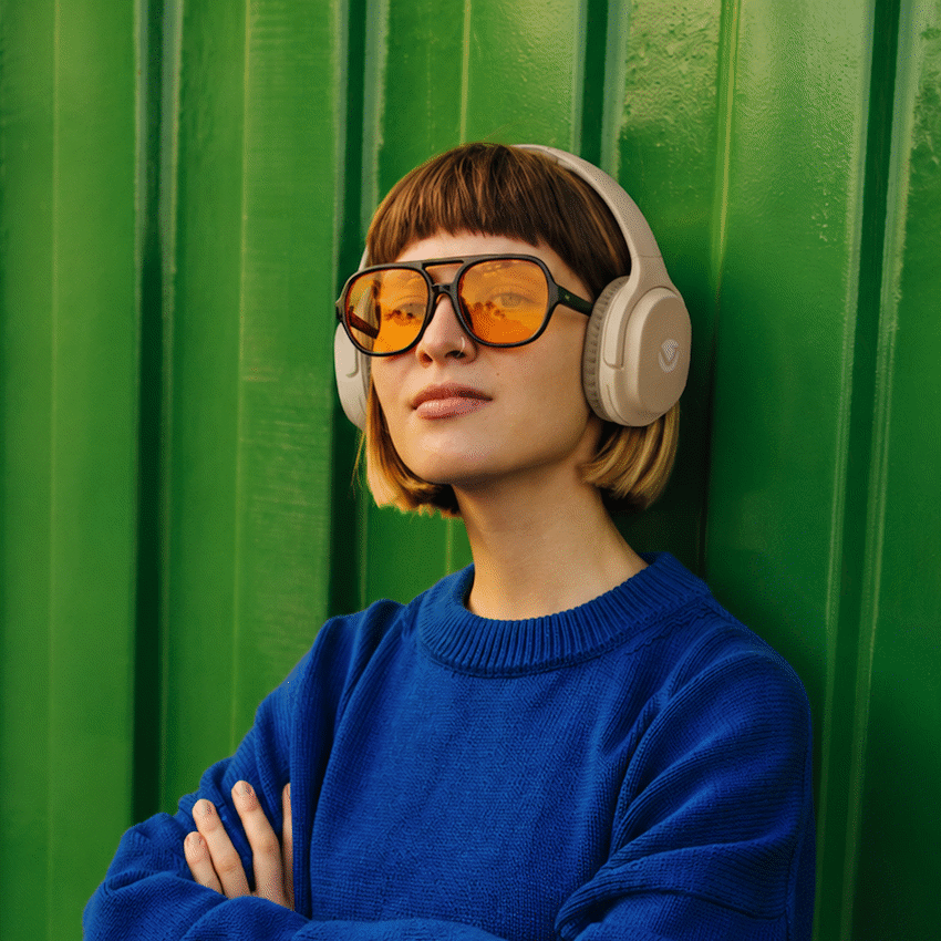 Volkano Pebble Series Bluetooth Headphones - Khaki - image 19