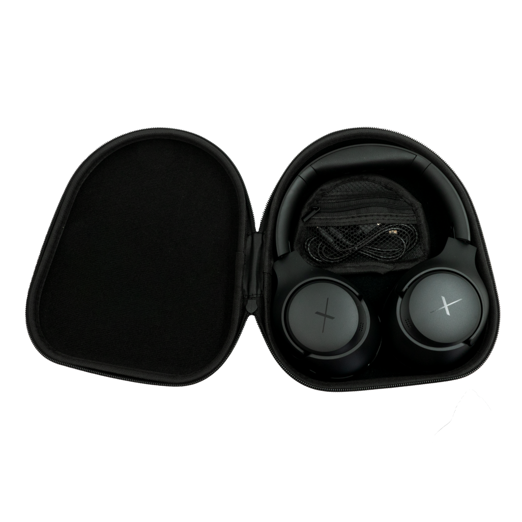 VolkanoX VXH300 Bluetooth Headphones with Hybrid ANC - Black