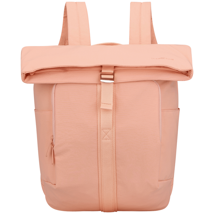 Supanova Rolltop 15.6" Laptop Backpack Peach