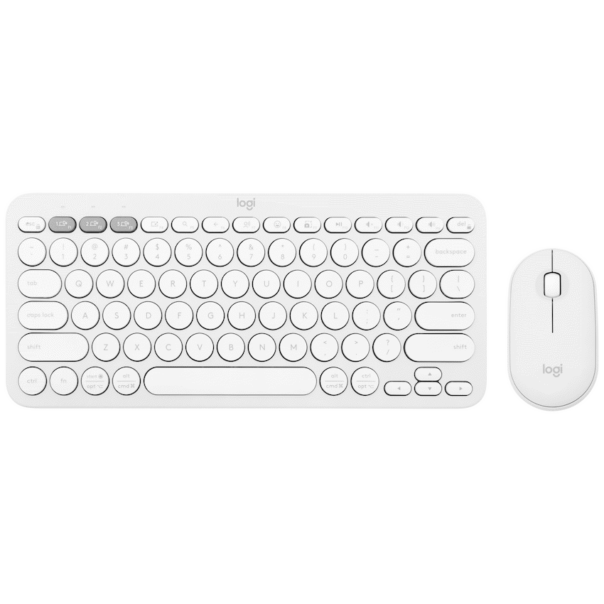Pebble 2 Combo - Tonal White