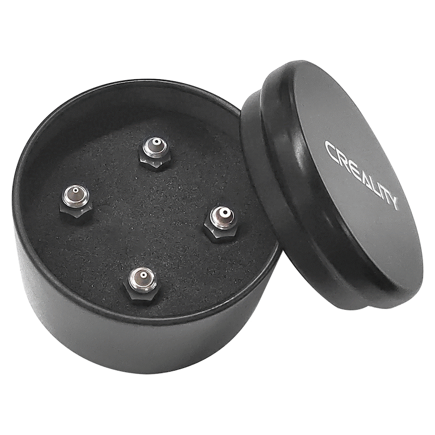 Creality High flow nozzle kit 4pc 0.40.60.8mm K1 K1 Max