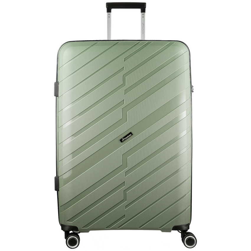 Travelwize Java PP 4-Wheel Spinner 75cm Luggage - Military